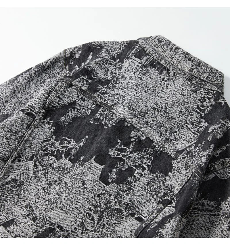 Scenic Jacquard Denim Jacket