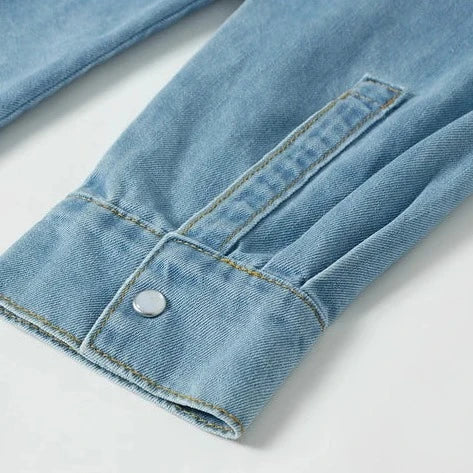 Chemise en jean inspirée de Vincent Van Gogh