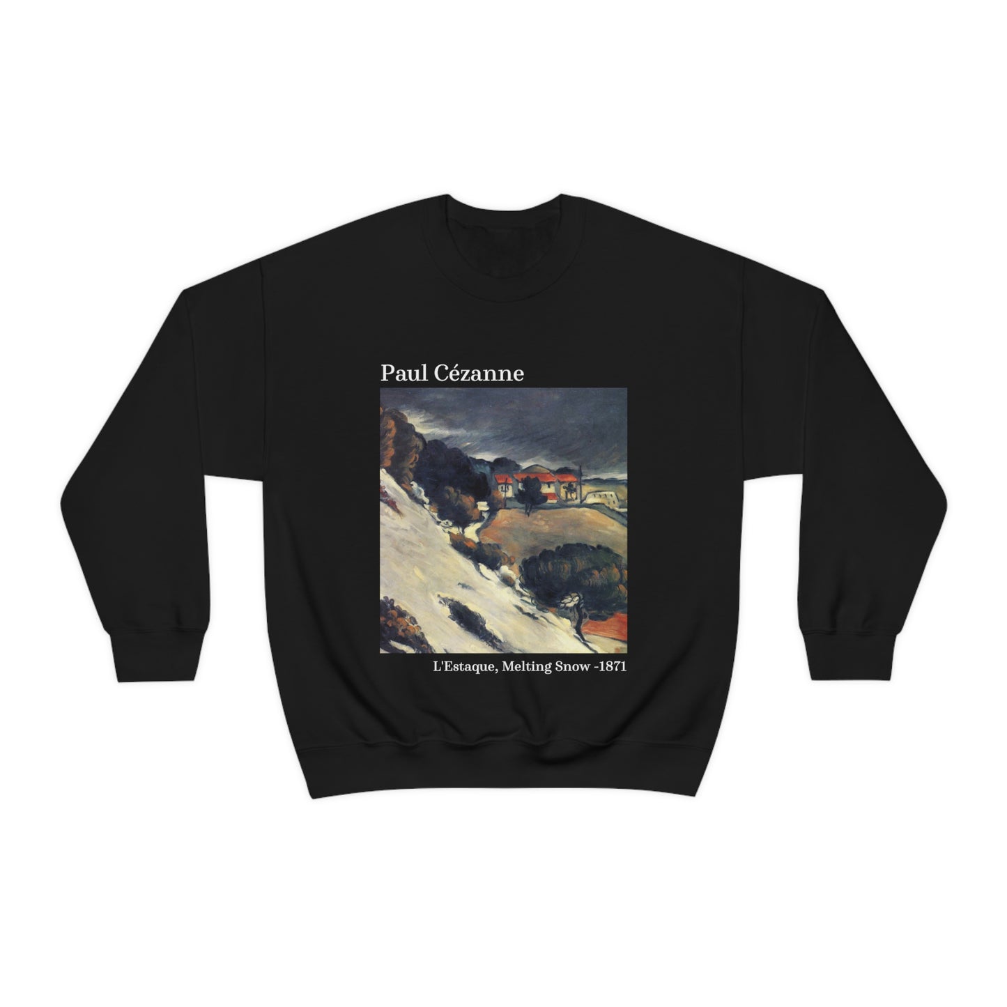 Paul Cézanne L'Estaque, Sweat-shirt neige fondante