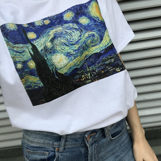 Van Gogh The Starry Night T-shirt