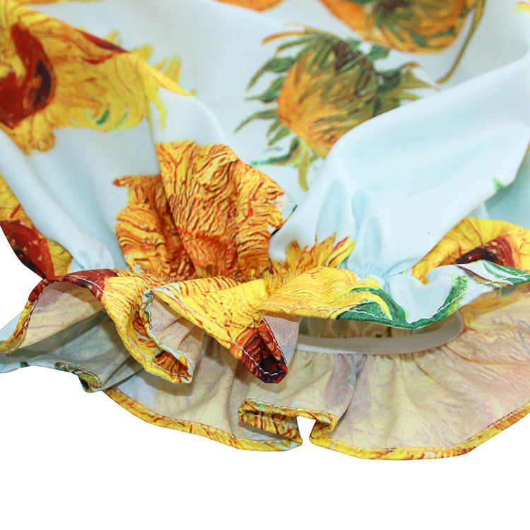 Van Gogh Tournesols Mini robe bouffante