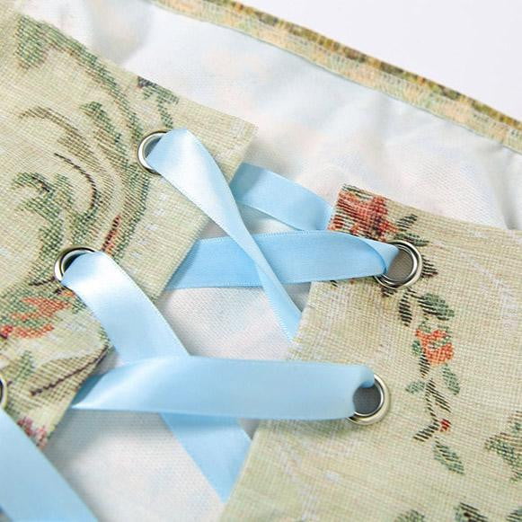 Haut de tube brodé esthétique