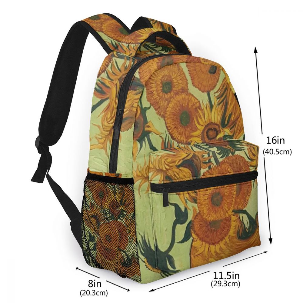 mochila girasoles van gogh