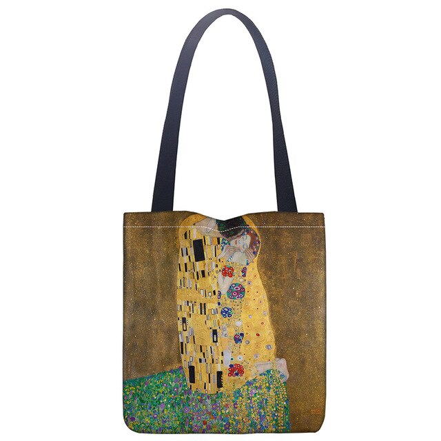 Gustav Klimt tote bags