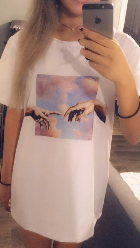 T-shirts ciel de Michel-Ange