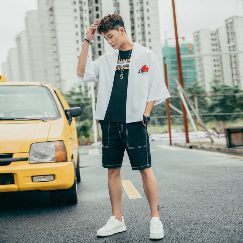 Hokusai a inspiré Kimono Streetwear