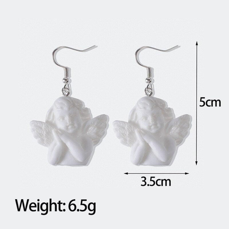 Boucles d'oreilles Cupidon Ange