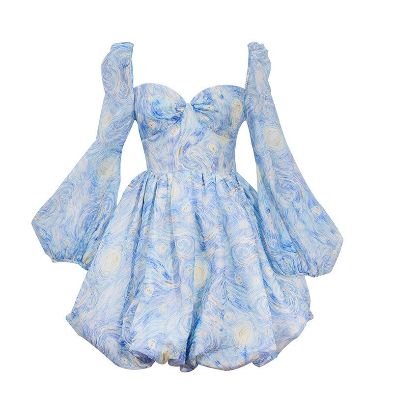 Starry Night short fairy dress Galartsy Starry Night short fairy dress Galartsy