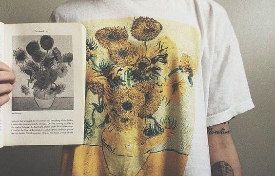 Camiseta Girasoles Van Gogh
