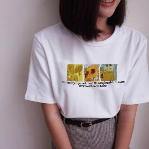 Tee-shirt Normality Is Paved Road