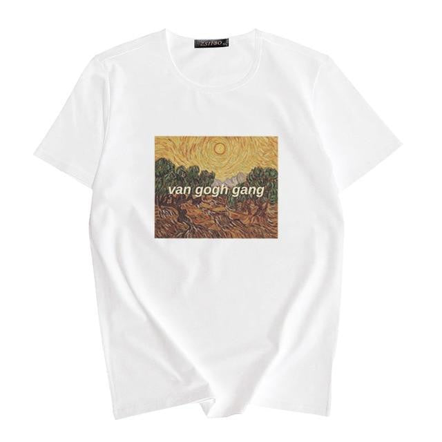 T-shirt van gogh gang