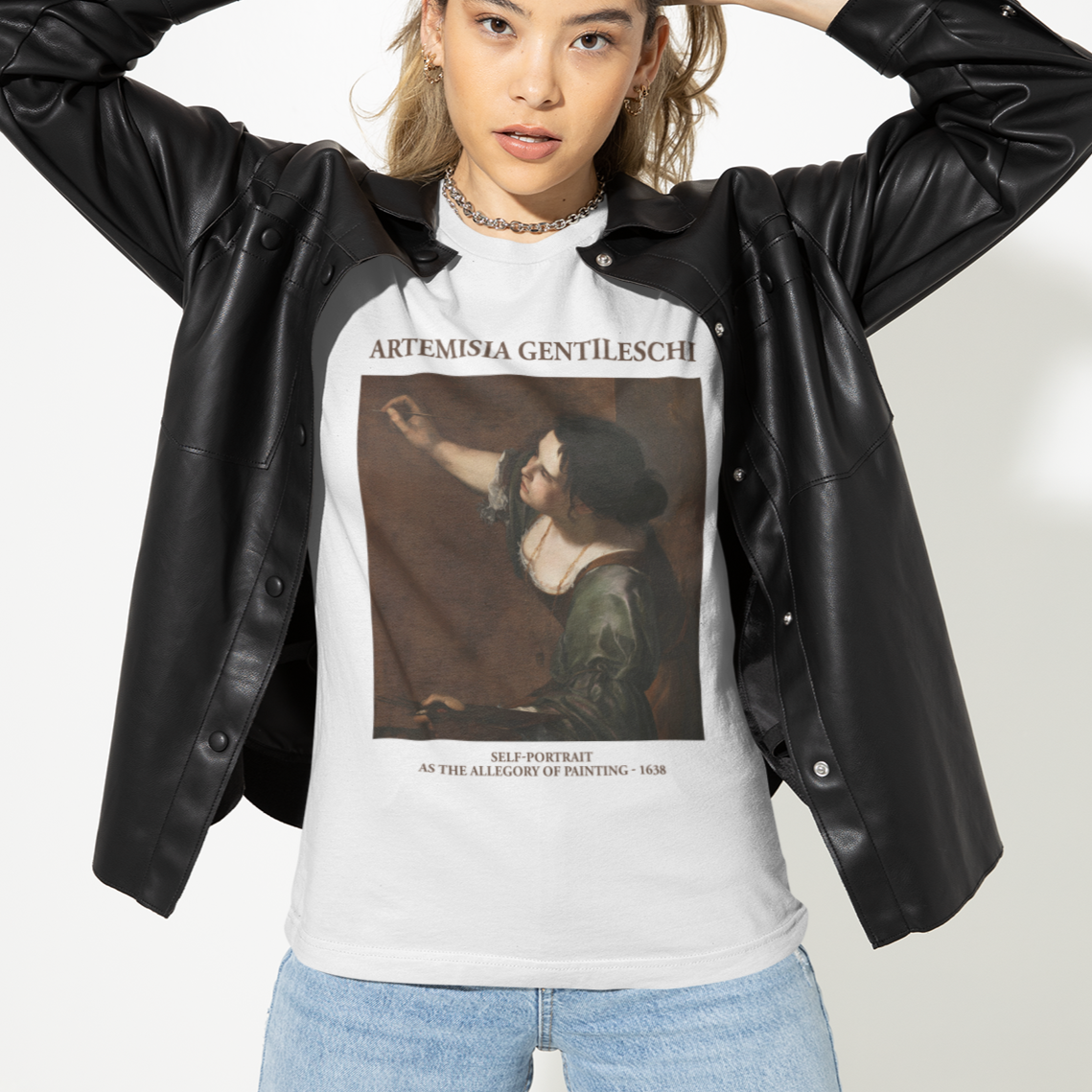 Self-Portrait as the Allegory of Painting T-shirt – Galartsy