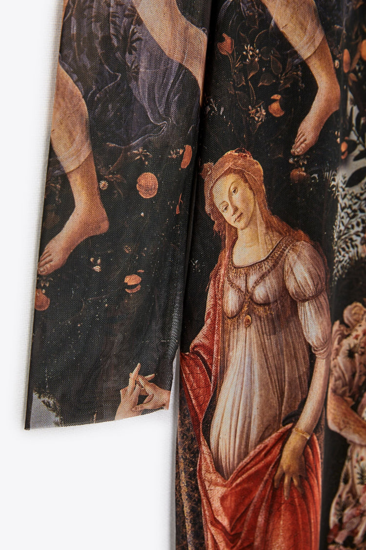 Primavera Botticelli Long Dress