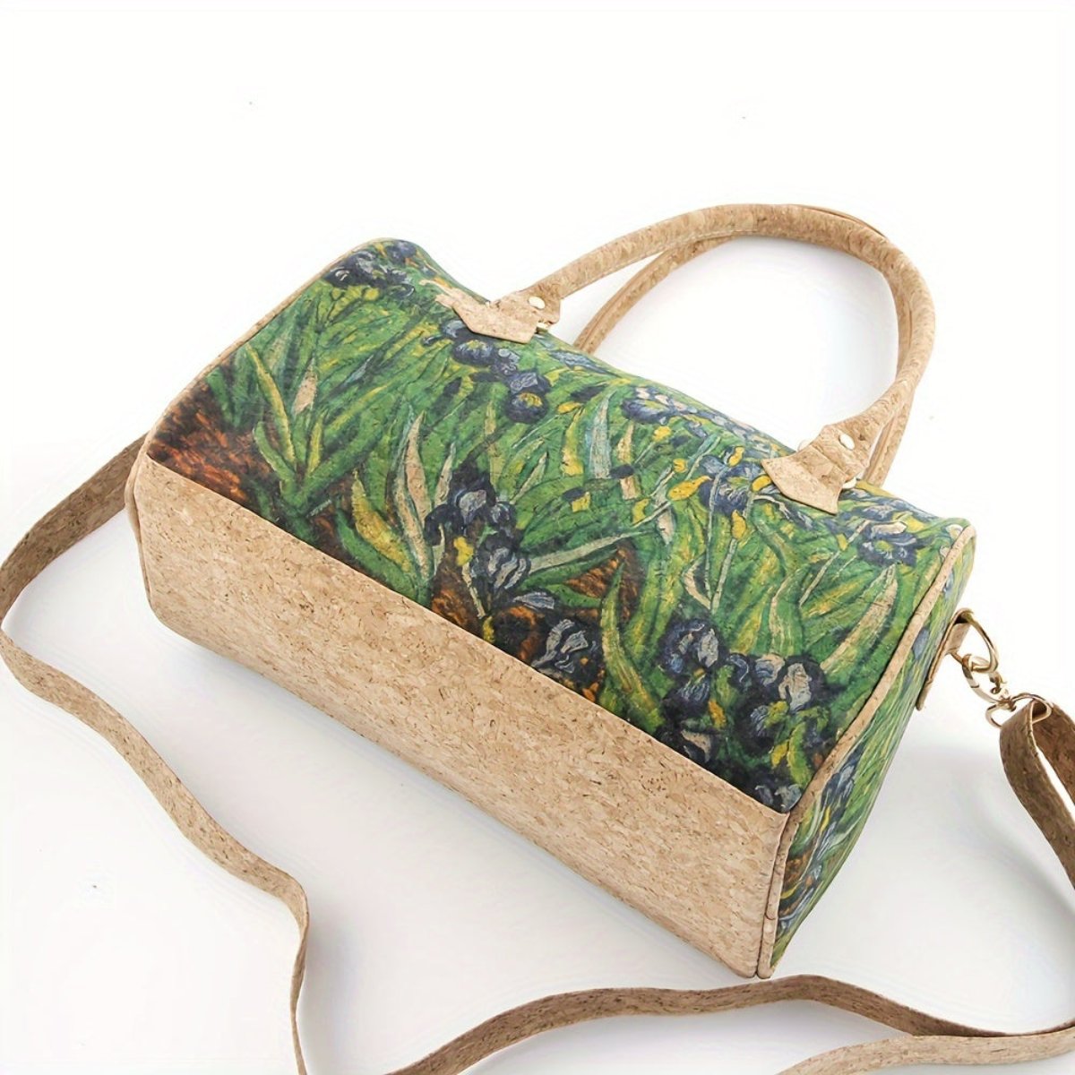 Van Gogh Irises Boston Bag