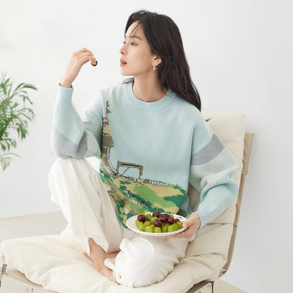 Le Moulin de la Galette Van Gogh Sweater