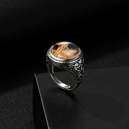 Klimt The Kiss Vintage Ring