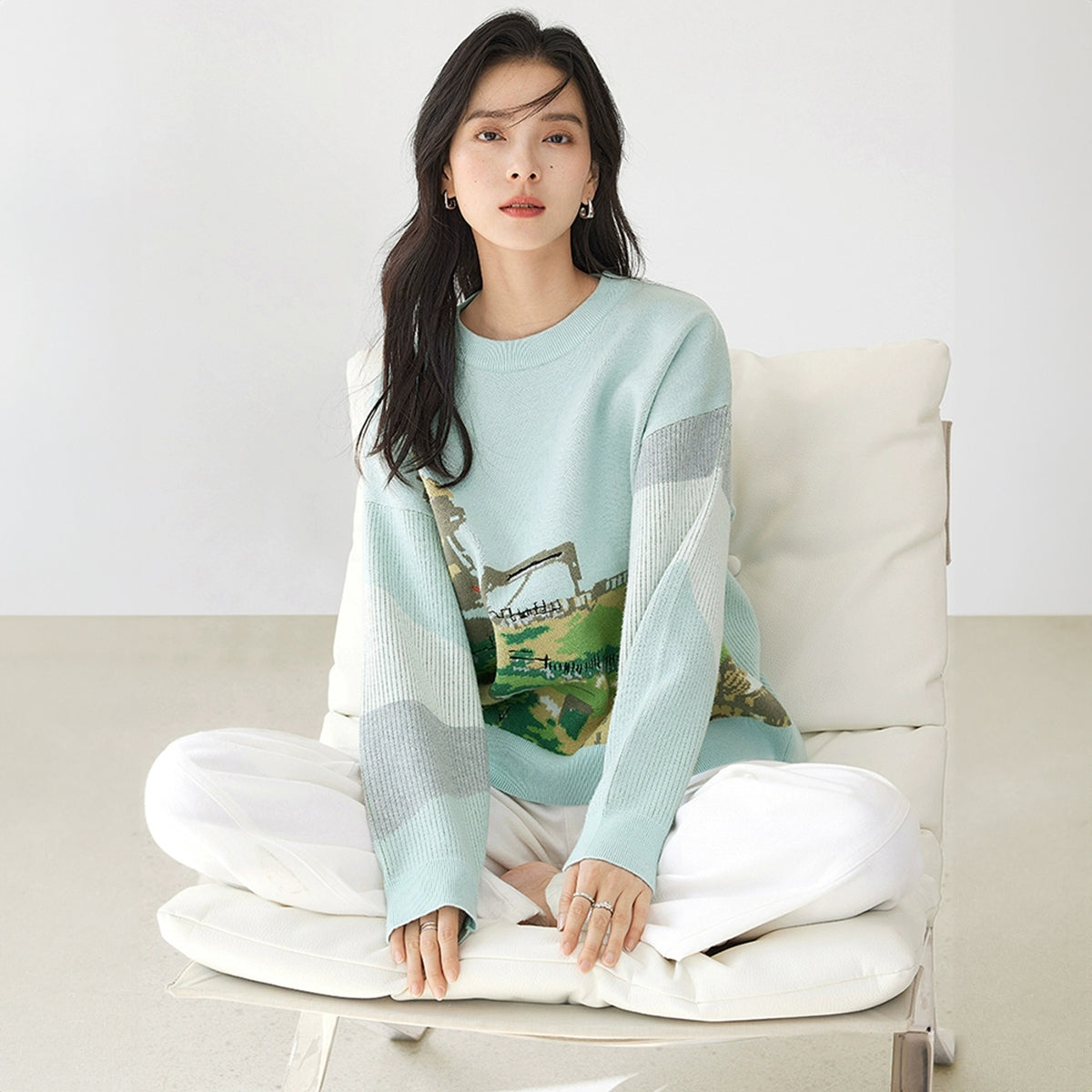 Le Moulin de la Galette Van Gogh Sweater