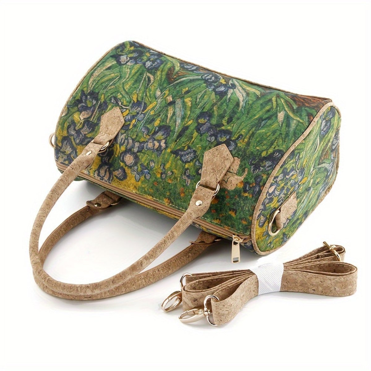 Van Gogh Irises Boston Bag