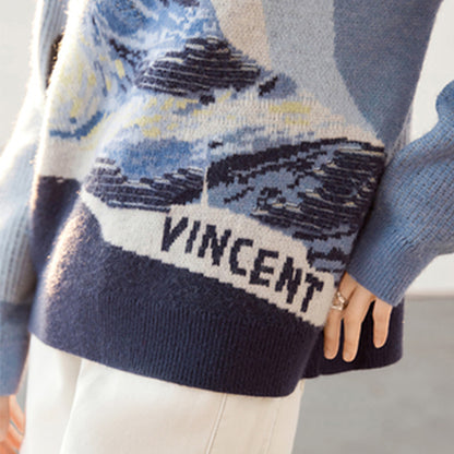 Starry Night Knit Sweater