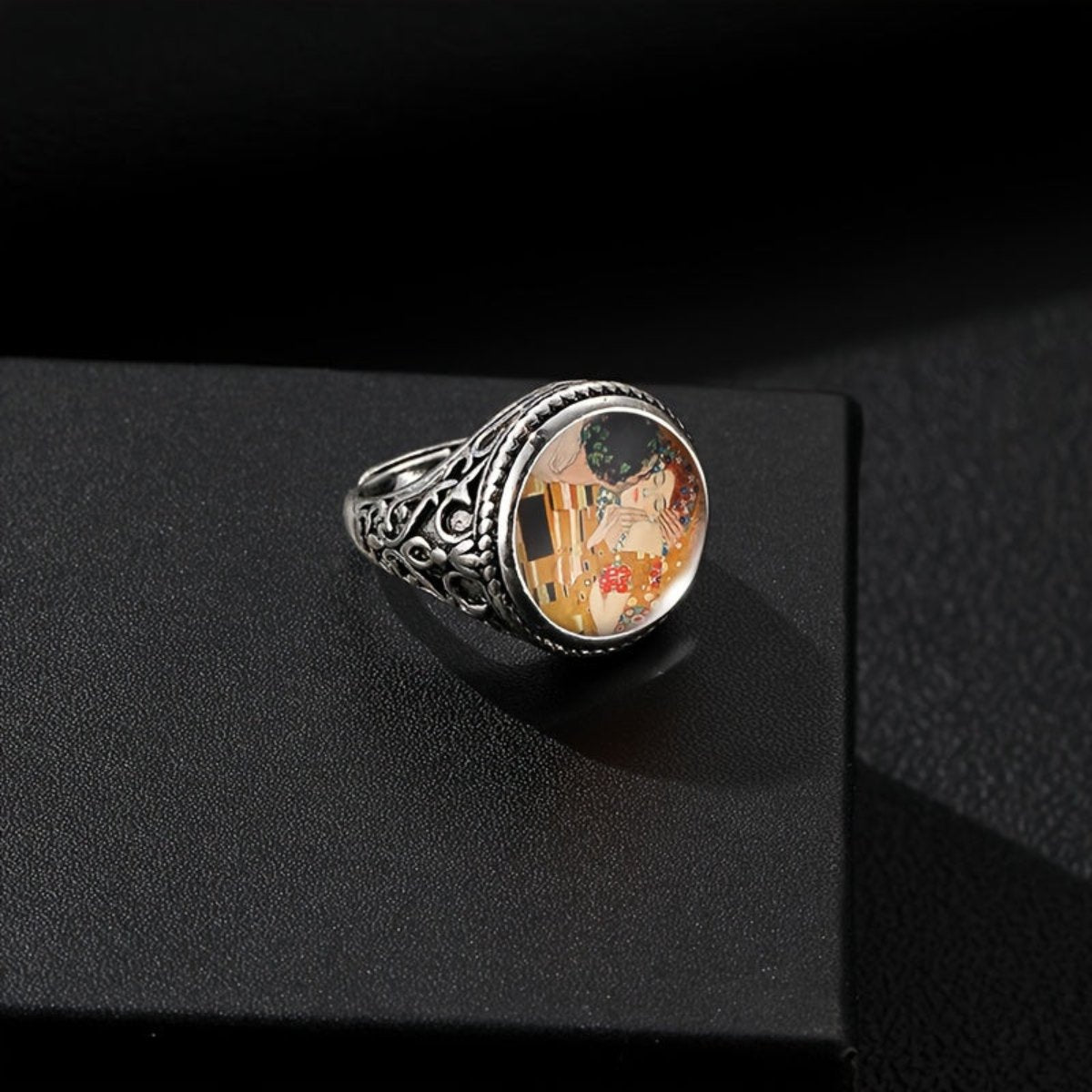 Bague vintage Klimt Le Baiser