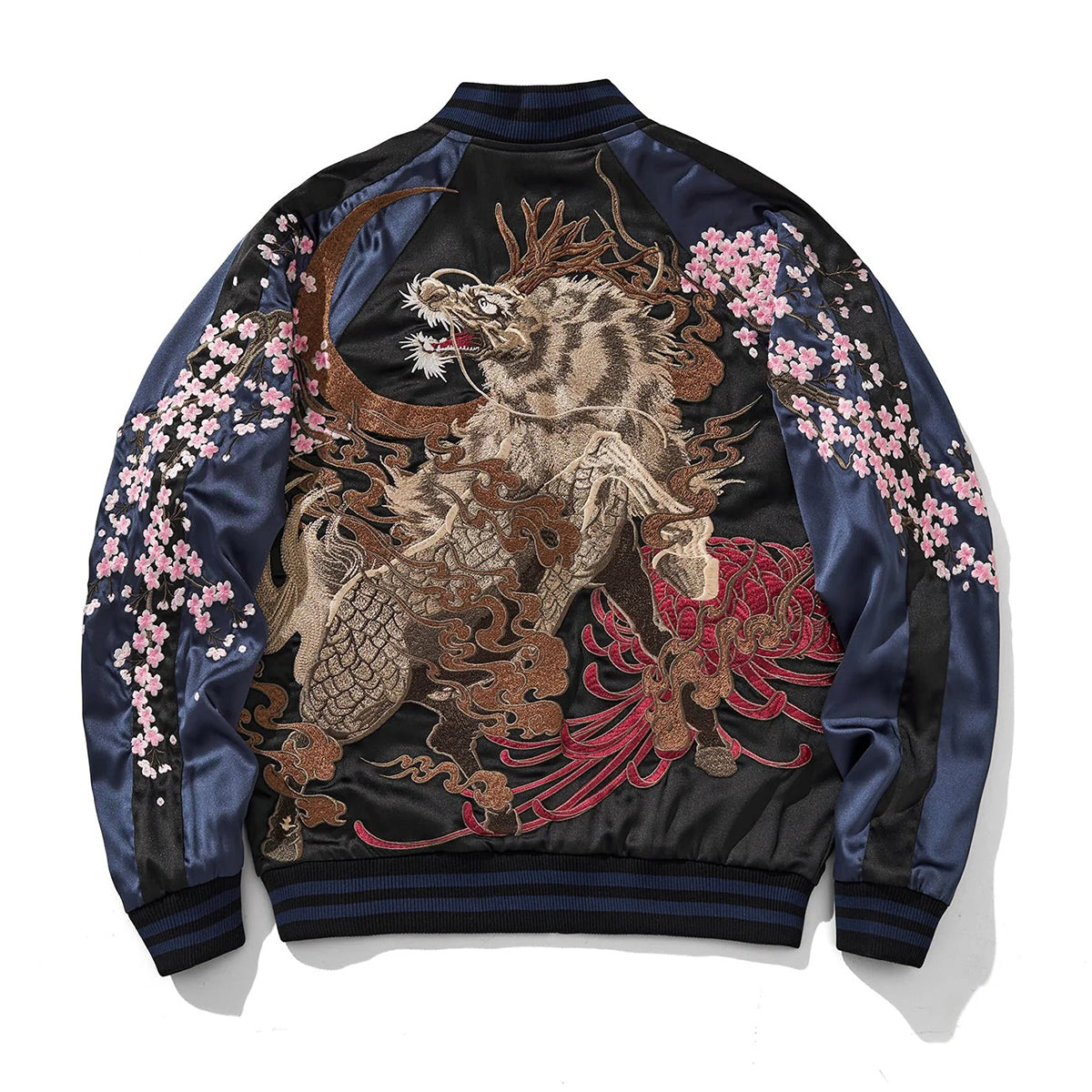 倉 ETERNAL スカジャン Eternal Blossoms Reversible Sukajan Jacket – Galartsy