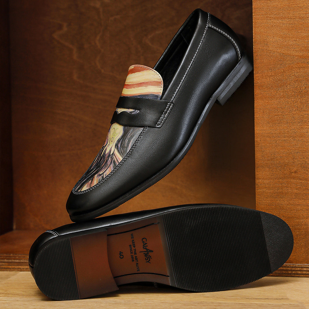 Le Cri, Mocassins d'Edvard Munch