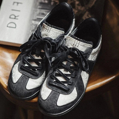 Tree of Life , Noir edition Silk Sneakers