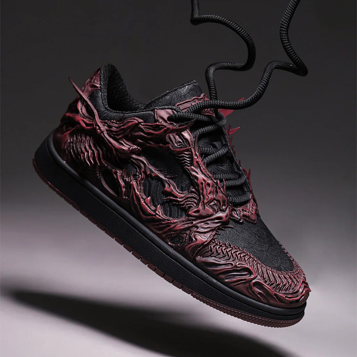 Baskets en soie inspirées du Nihonga