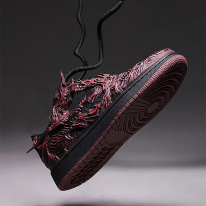 Baskets en soie inspirées du Nihonga