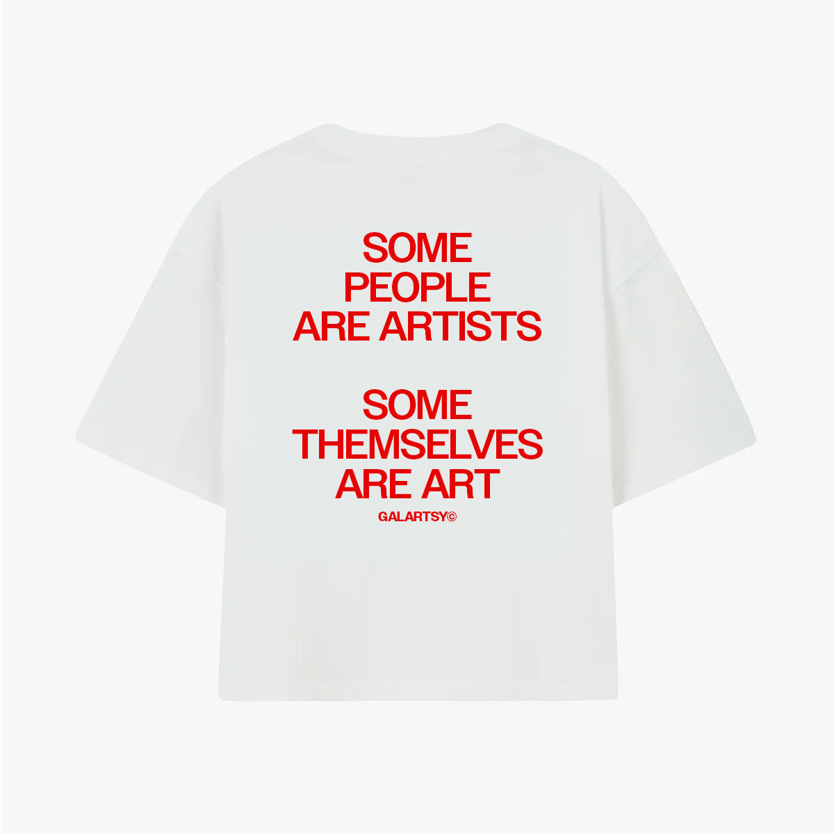 Some people are artists, Some themselves are art