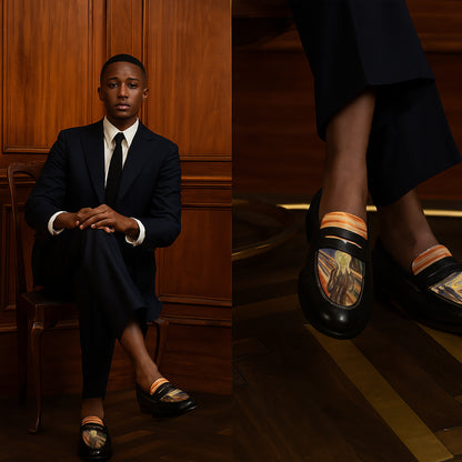 Le Cri, Mocassins d'Edvard Munch