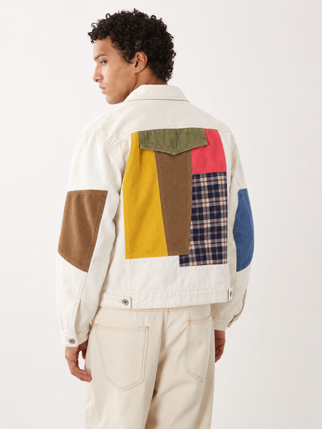 Geometric Abstract Oversized Jacket