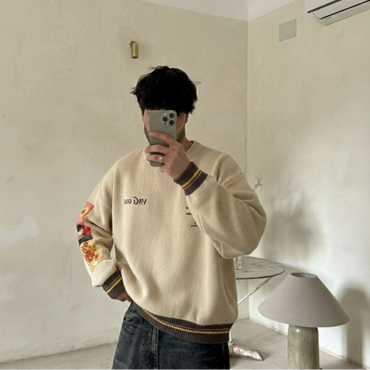 pull rétro van gogh