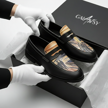 Le Cri, Mocassins d'Edvard Munch