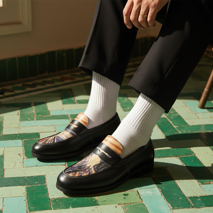 Le Cri, Mocassins d'Edvard Munch