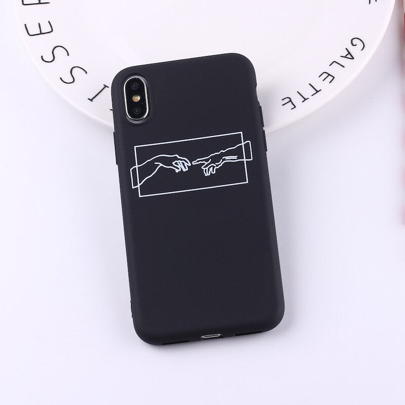 Creation of adam minimalist iPhone case – Galartsy Creation of adam minimalist iPhone case – Galartsy