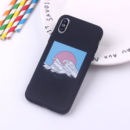 Hokusai "and so it is" iphone case