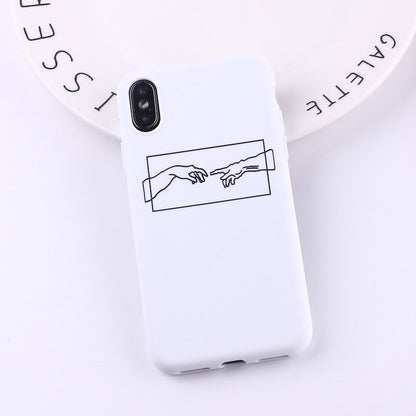 Creation of adam minimalist iPhone case