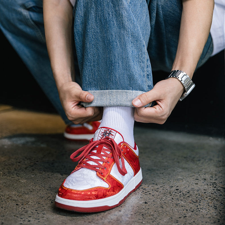 The Red Seal, Silk Sneakers