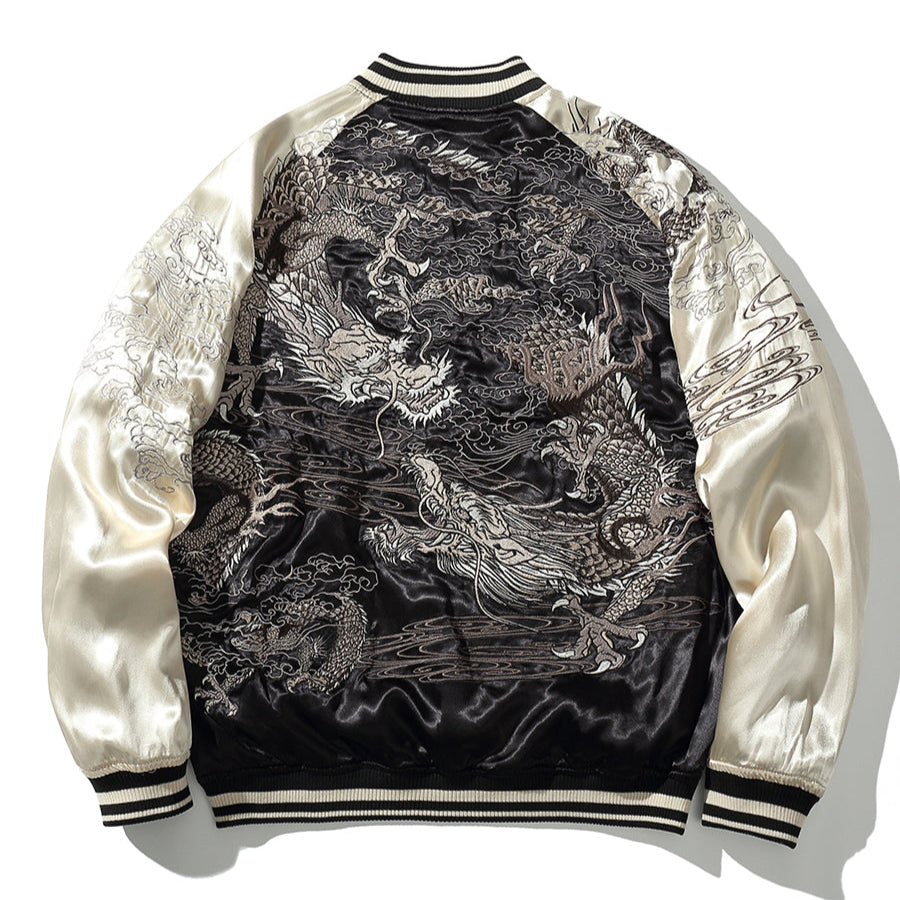 Celestial Sovereign Reversible Sukajan Jacket