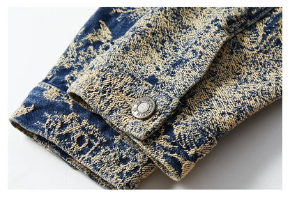 Scenic Jacquard Denim Jacket