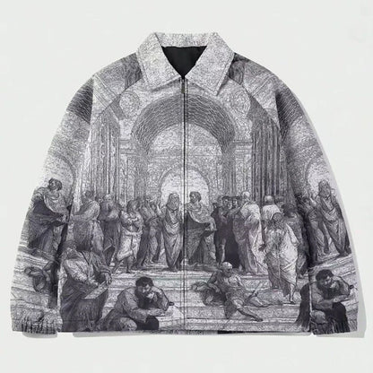 The School of Athens Zip Jacket