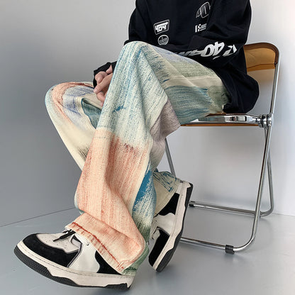 Pastel Study Straight-Leg Jeans — product photograph