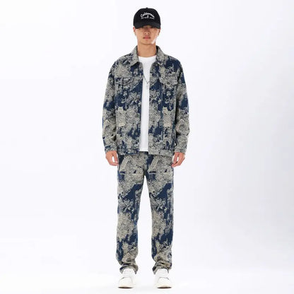 Scenic Jacquard Denim Jacket