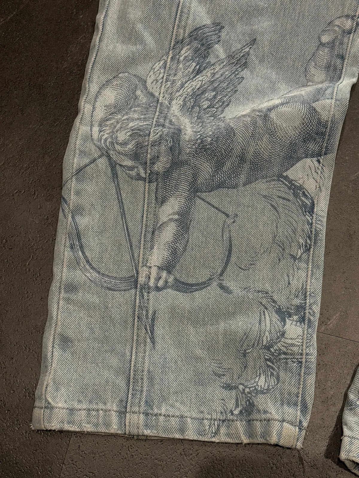 Cupid Angel Baggy Jeans