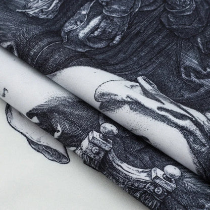 Vintage Graphic Print Short-Sleeve Shirt