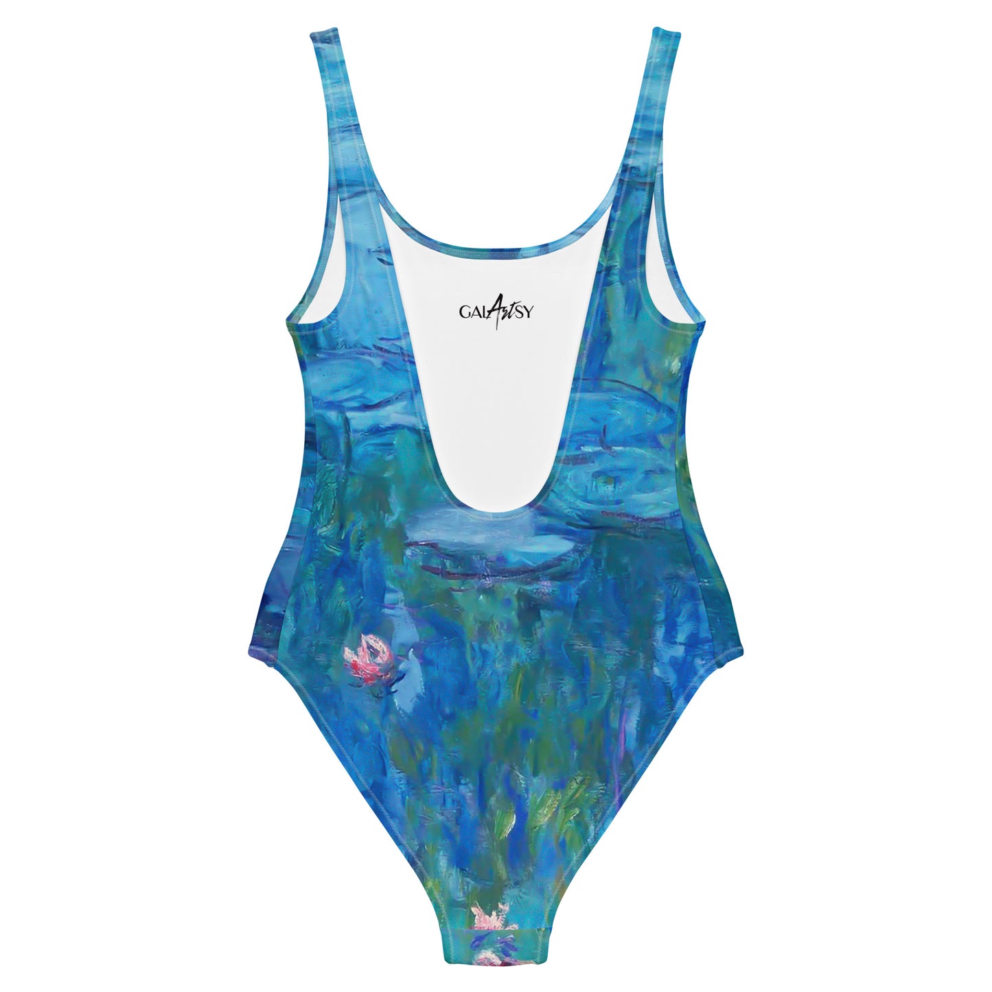 Claude Monet Water Lilies One-Piece Swimsuit