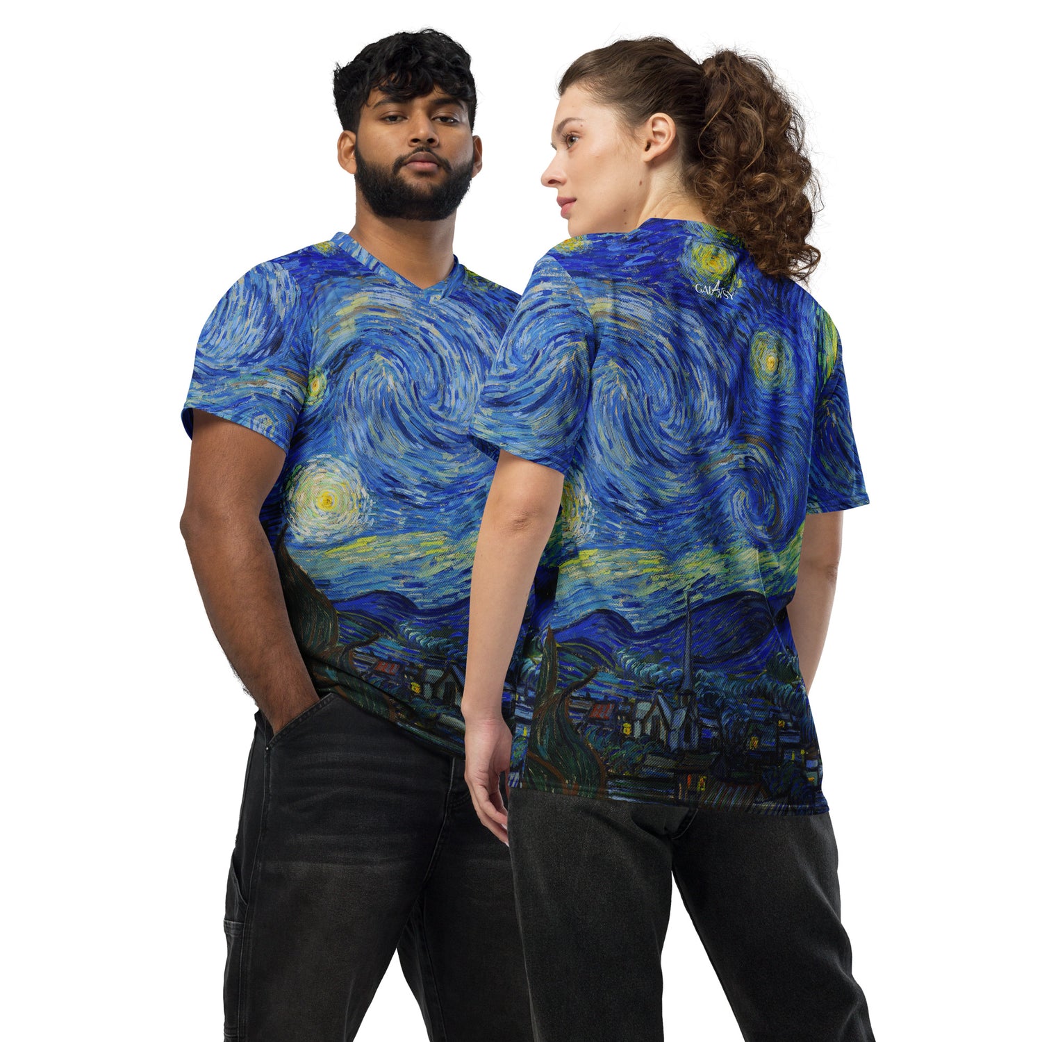 Van Gogh collage Hawaiian Shirt – Galartsy