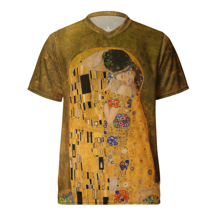 Klimt The Kiss unisex sports jersey