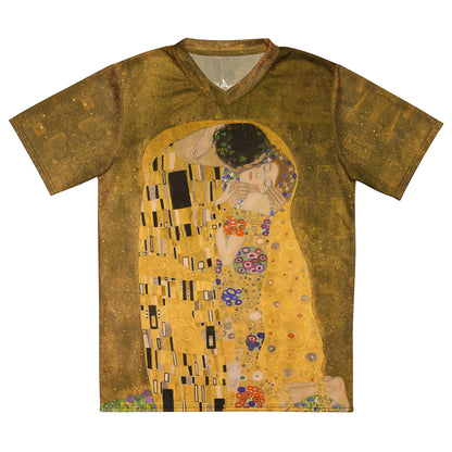 Klimt The Kiss unisex sports jersey